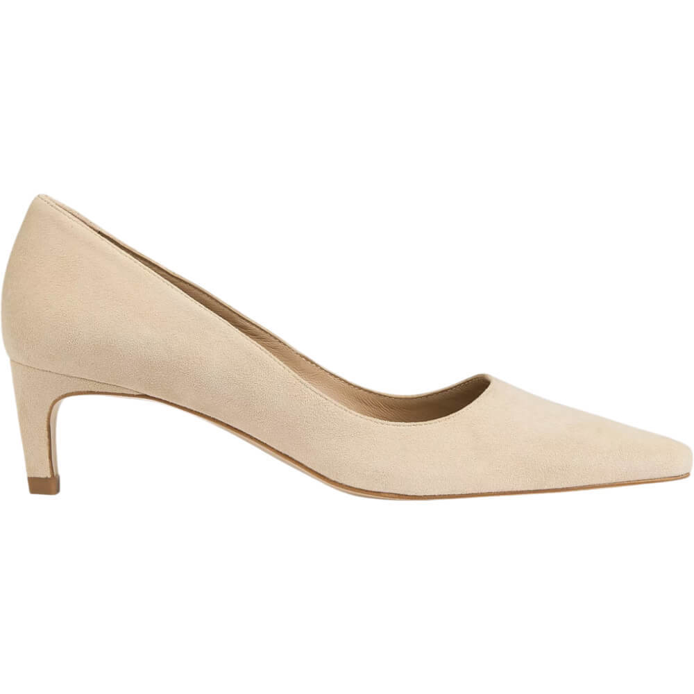 LK Bennett Ava Pointed Kitten Heel Court